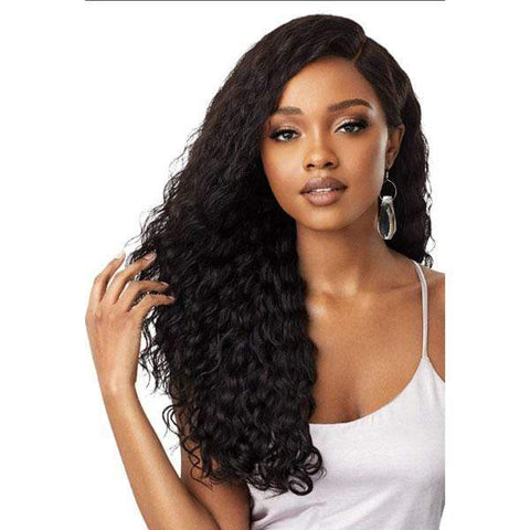 Outre Virgin Human Hair Mytresses Platinum Label 360 HD Lace Wig - NATURAL BOHO DEEP - SoGoodBB.com
