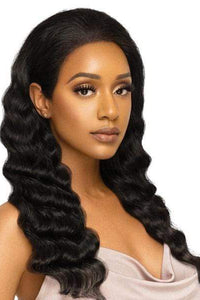 Outre Virgin Human Hair Mytresses Platinum Label 360 HD Lace Wig - NATURAL FREE DEEP - SoGoodBB.com