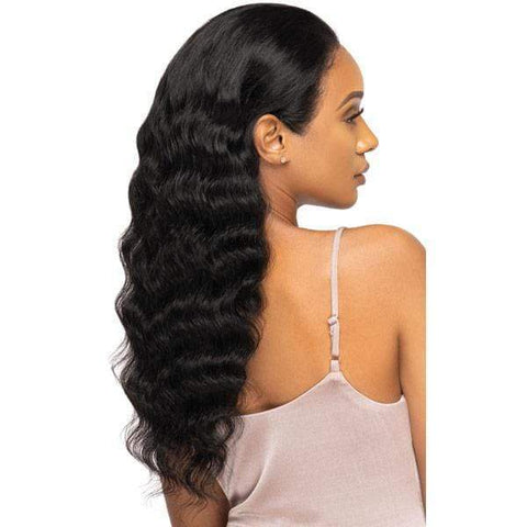 Outre Virgin Human Hair Mytresses Platinum Label 360 HD Lace Wig - NATURAL FREE DEEP - SoGoodBB.com