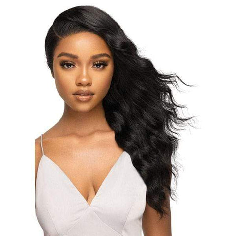 Outre Virgin Human Hair Mytresses Platinum Label 360 HD Lace Wig - NATURAL GLAM BODY - SoGoodBB.com