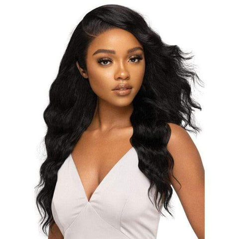 Outre Virgin Human Hair Mytresses Platinum Label 360 HD Lace Wig - NATURAL GLAM BODY - SoGoodBB.com