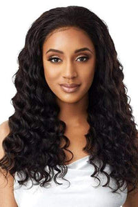 Outre Virgin Human Hair Mytresses Platinum Label HD Full Lace Wig - NATURAL LOOSE DEEP - SoGoodBB.com