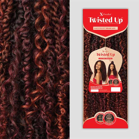 Outre X-Pression Twisted Up 4X4 Lace Front Wig - BOHO PASSION WATERWAVE 22" - Clearance - SoGoodBB.com