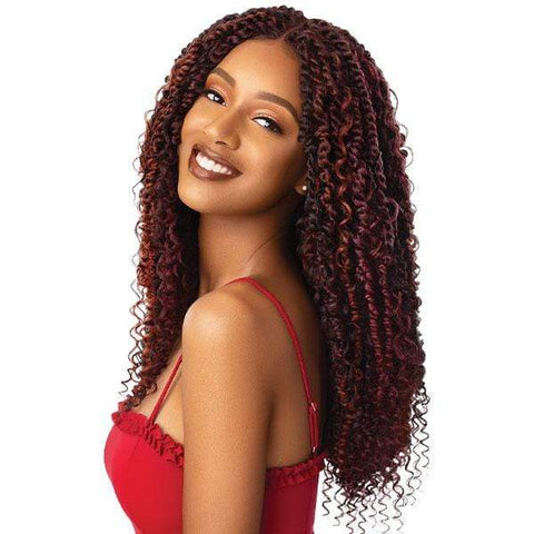 Outre X-Pression Twisted Up 4X4 Lace Front Wig - BOHO PASSION WATERWAVE 22" - Clearance - SoGoodBB.com