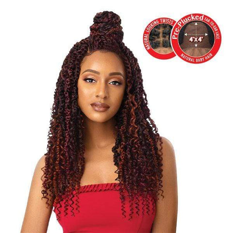Outre X-Pression Twisted Up 4X4 Lace Front Wig - BOHO PASSION WATERWAVE 22" - Clearance - SoGoodBB.com