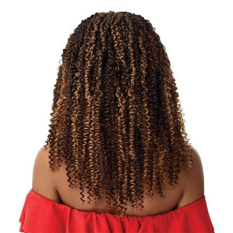 Outre X-Pression Twisted Up 4X4 Lace Front Wig - KINKY BOHO PASSION WATERWAVE 18" - SoGoodBB.com