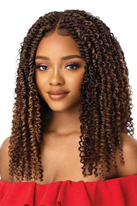 Outre X-Pression Twisted Up 4X4 Lace Front Wig - KINKY BOHO PASSION WATERWAVE 18" - SoGoodBB.com