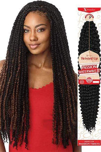 Outre X-Pression Twisted Up Crochet Braid - PASSION WATERWAVE II 22" - SoGoodBB.com