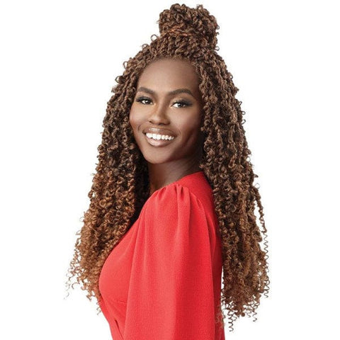 Outre X-Pression Twisted Up Lace Front Braid Wig - BUTTERFLY PASSION TWIST 26" - SoGoodBB.com