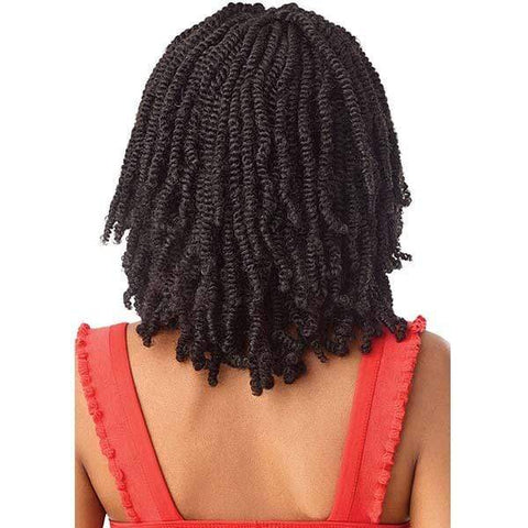 Outre X-Pression Twisted Up Synthetic Lace Front Braid Wig - STRAIGHT BOMB TWIST 14″ - SoGoodBB.com