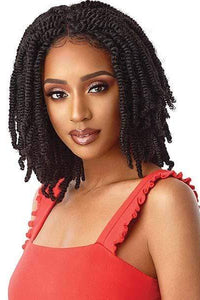 Outre X-Pression Twisted Up Synthetic Lace Front Braid Wig - STRAIGHT BOMB TWIST 14″ - SoGoodBB.com