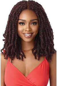 Outre X-Pression Twisted Up Synthetic Lace Front Braid Wig - WAVY BOMB TWIST 18" - SoGoodBB.com