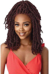 Outre X-Pression Twisted Up Synthetic Lace Front Braid Wig - WAVY BOMB TWIST 18" - SoGoodBB.com
