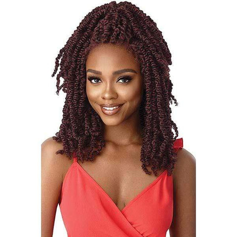 Outre X-Pression Twisted Up Synthetic Lace Front Braid Wig - WAVY BOMB TWIST 18" - SoGoodBB.com