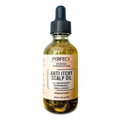 PERFECX [Herbal Infused, Ayurvedic] - ANTI-ITCHY SCALP OIL - 2oz - (C) - SoGoodBB.com