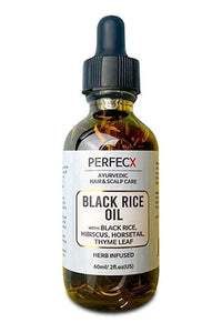PERFECX [Herbal Infused, Ayurvedic] - BLACK RICE OIL - 2oz - (C) - SoGoodBB.com
