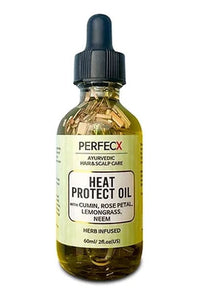 PERFECX [Herbal Infused, Ayurvedic] - HEAT PROTECT OIL - 2oz - (C) - SoGoodBB.com