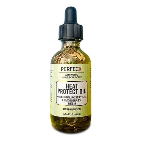 PERFECX [Herbal Infused, Ayurvedic] - HEAT PROTECT OIL - 2oz - (C) - SoGoodBB.com