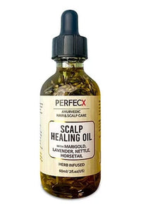 PERFECX [Herbal Infused, Ayurvedic] - SCALP HEALING OIL - 2oz - (C) - SoGoodBB.com