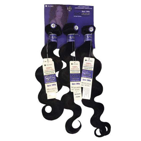 QQ3 Body Wave - 95g Brazilian 7A (Wash up to 10 Times) 3PCS Bundle - SoGoodBB.com
