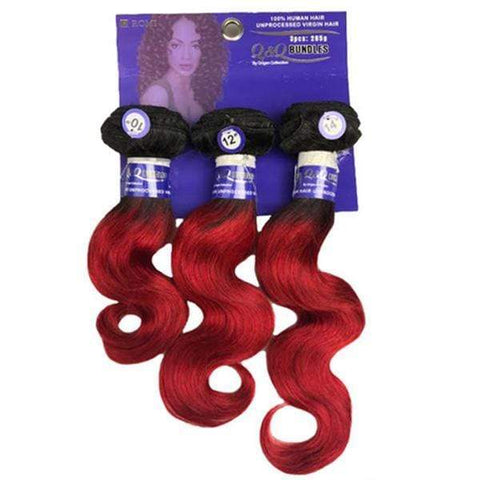 QQ3 Body Wave - 95g Brazilian 7A (Wash up to 10 Times) 3PCS Bundle - SoGoodBB.com