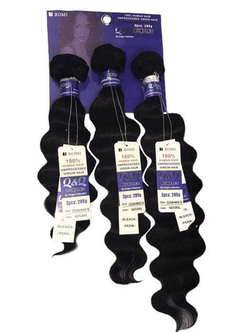 QQ3 Ocean Wave - 95g Brazilian 7A (Wash up to 10 Times) 3PCS Bundle - SoGoodBB.com