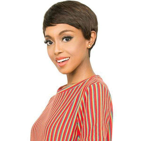 R&B Collection 100% Natural Human Hair Wig - HH-SALON - Clearance - SoGoodBB.com
