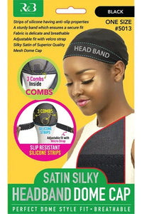 R&B Collection Satin Silky Headband Dome Wig Cap(#5013) - (C) - SoGoodBB.com