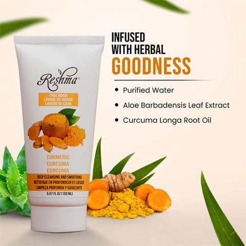 Reshma Turmeric Face Wash - 5.07oz - (C) - SoGoodBB.com