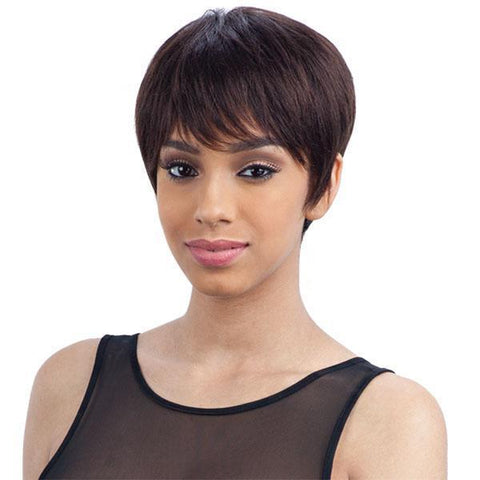 Saga - WD1PI - Brazilian 100% Remy Human Hair Wig - Pink Berry - SoGoodBB.com