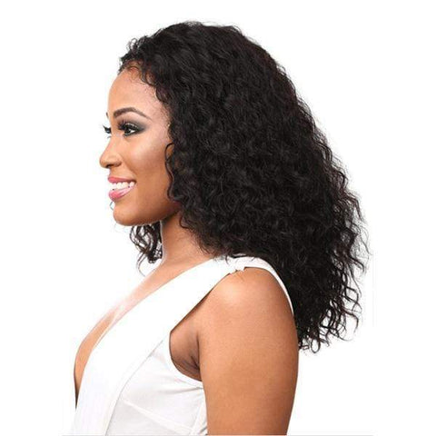 Sensationnel 100% Brazilian Virgin Remi Bare & Natural 4x4 Swiss Lace Wig - DEEP CURLY - SoGoodBB.com