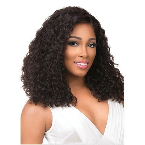 Sensationnel 100% Brazilian Virgin Remi Bare & Natural 4x4 Swiss Lace Wig - DEEP CURLY - SoGoodBB.com