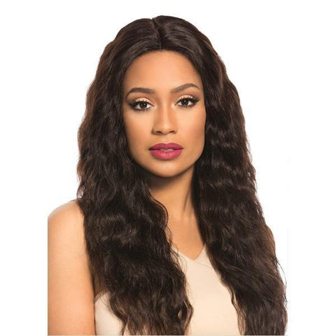 Sensationnel 100% Brazilian Virgin Remi Bare & Natural 4x4 Swiss Lace Wig - LOOSE WAVE - SoGoodBB.com