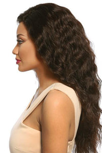 Sensationnel 100% Brazilian Virgin Remi Bare & Natural 4x4 Swiss Lace Wig - LOOSE WAVE - SoGoodBB.com