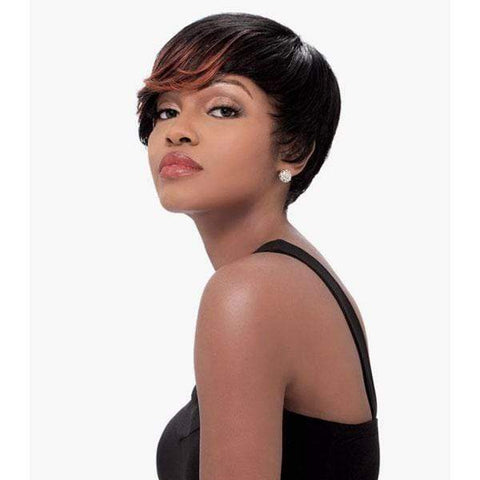 Sensationnel 100% Human Hair Bump Collection Wig - FAB FRINGE - Unbeatable - SoGoodBB.com