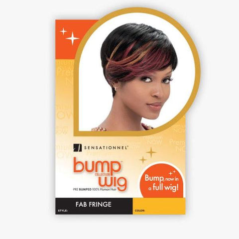 Sensationnel 100% Human Hair Bump Collection Wig - FAB FRINGE - Unbeatable - SoGoodBB.com