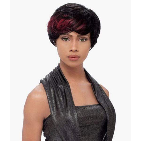 Sensationnel 100% Human Hair Bump Collection Wig - FEATHER CHARM - SoGoodBB.com