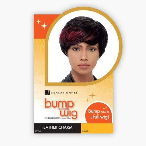 Sensationnel 100% Human Hair Bump Collection Wig - FEATHER CHARM - SoGoodBB.com