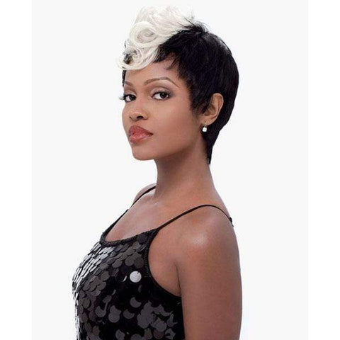 Sensationnel 100% Human Hair Bump Collection Wig - MOD MOHAWK - Unbeatable - SoGoodBB.com