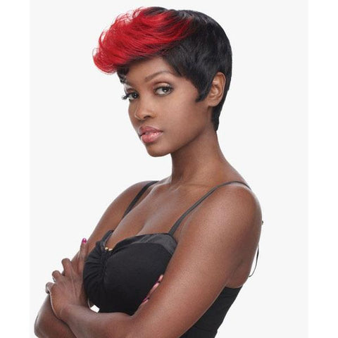 Sensationnel 100% Human Hair Bump Collection Wig - MOD MOHAWK - Unbeatable - SoGoodBB.com