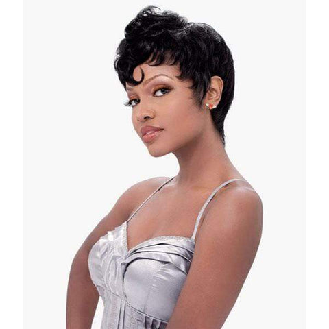 Sensationnel 100% Human Hair Bump Collection Wig - MOD MOHAWK - Unbeatable - SoGoodBB.com