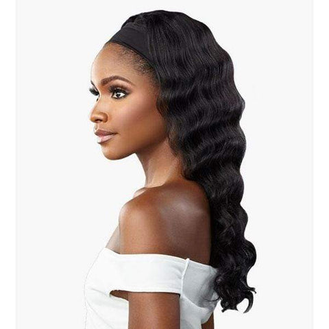 Sensationnel 100% Virgin Human Hair 10A Headband Wig - OCEAN WAVE 22" - SoGoodBB.com