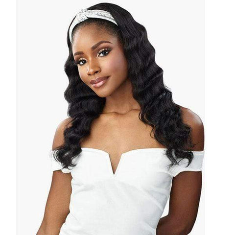 Sensationnel 100% Virgin Human Hair 10A Headband Wig - OCEAN WAVE 22" - SoGoodBB.com