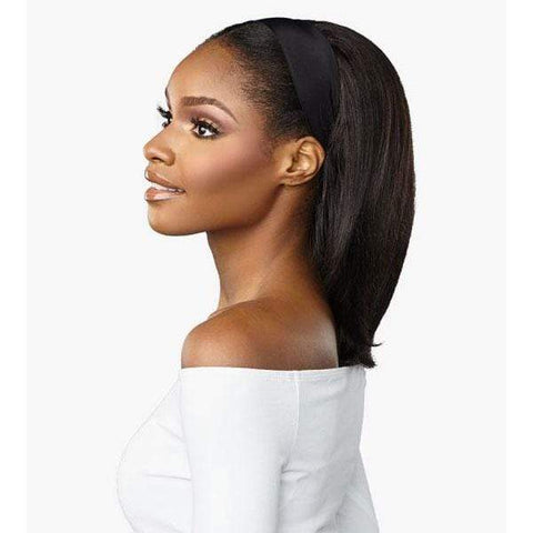 Sensationnel 100% Virgin Human Hair 10A Headband Wig - STRAIGHT 14" - SoGoodBB.com