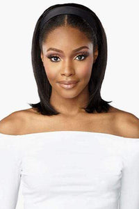 Sensationnel 100% Virgin Human Hair 10A Headband Wig - STRAIGHT 14" - SoGoodBB.com
