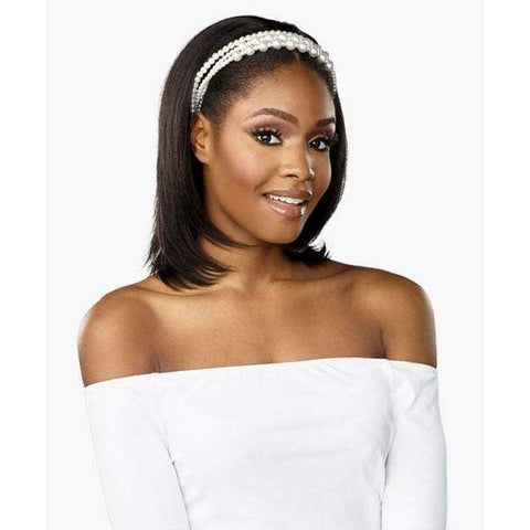 Sensationnel 100% Virgin Human Hair 10A Headband Wig - STRAIGHT 14" - SoGoodBB.com