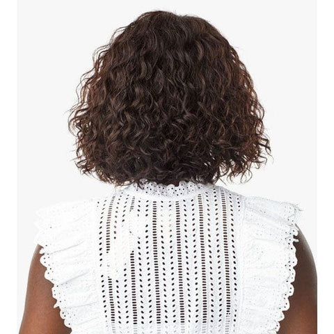 Sensationnel 100% Virgin Human Hair 10A Lace Front Wig - 10A NATURAL WAVE BOB - SoGoodBB.com