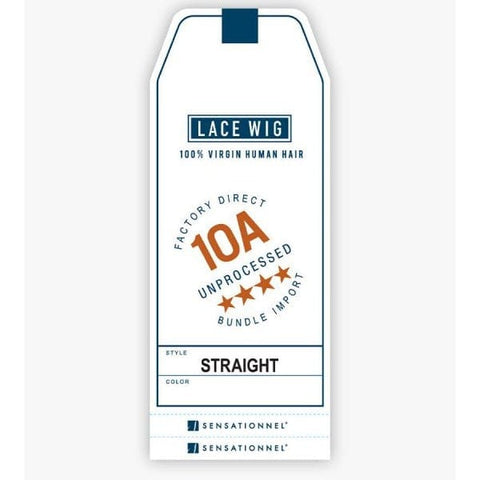 Sensationnel 100% Virgin Human Hair 10A Lace Front Wig - 10A STRAIGHT - SoGoodBB.com