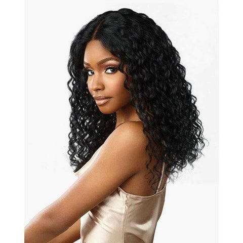 Sensationnel 100% Virgin Human Hair 12A 13X4 Frontal HD Lace Wig - NATURAL DEEP 18" - SoGoodBB.com