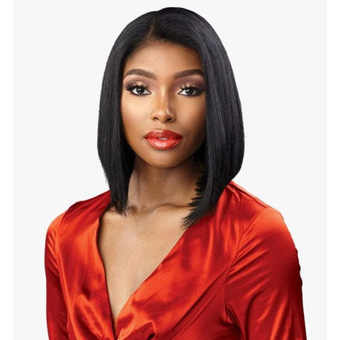 Sensationnel 100% Virgin Human Hair 15A 13X4 Frontal HD Lace Wig - BOB 10″ - SoGoodBB.com